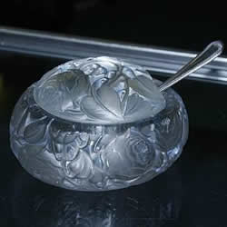 Dinard R Lalique Covered Box Altered