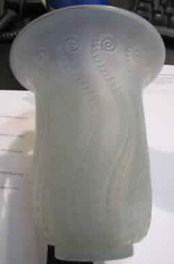 Lalique Vase Meduse signed R.Lalique