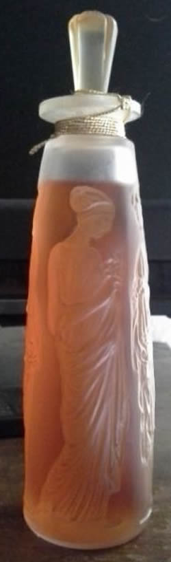 Ambre Antique Perfume Bottle Copy By Private Portfolio of Rene Lalique Design