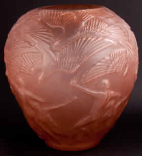 Archers Fake No Neck Vase in Rose Color
