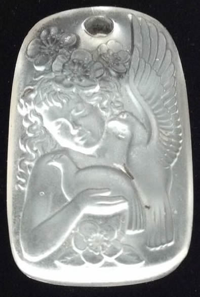 Colombes Pendant Copy Of Rene Lalique Design