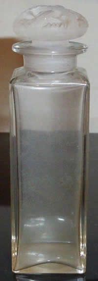 Coty Eau De Toilette Perfume Bottle Made By Coty Glassworks That Is A Copy Of The Rene Lalique Design