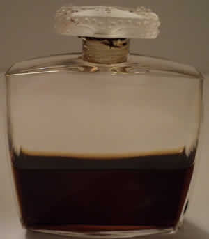 Muguet Perfume Bottle For Coty Made By Baccarat Near Copy Not Rene Lalique