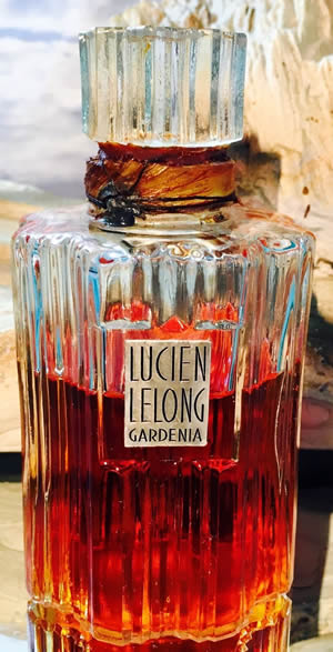 Gardenia Perfume Bottle For Lucien Lelong A Close Copy of The R. Lalique Bottle Made For Parums A, B, and C