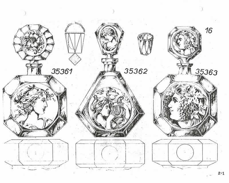 Glassexport Jablonecglass Glass Catalogue of Czechoslovakian Glass With Is Often Found With Forged Rene Lalique Signatures: Page 16