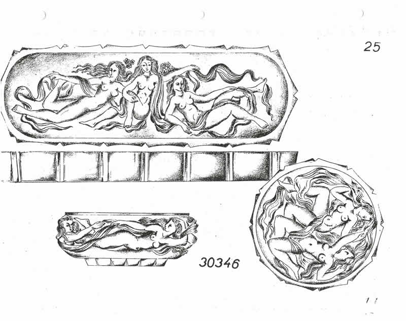 Glassexport Jablonecglass Glass Catalogue of Czechoslovakian Glass With Is Often Found With Forged Rene Lalique Signatures: Page 25