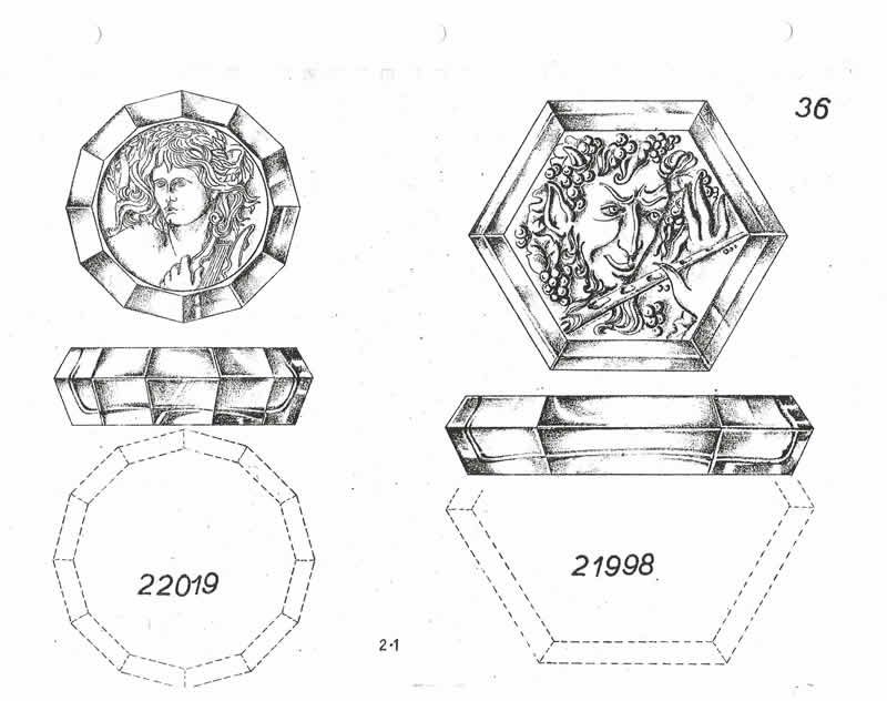 Glassexport Jablonecglass Glass Catalogue of Czechoslovakian Glass With Is Often Found With Forged Rene Lalique Signatures: Page 36