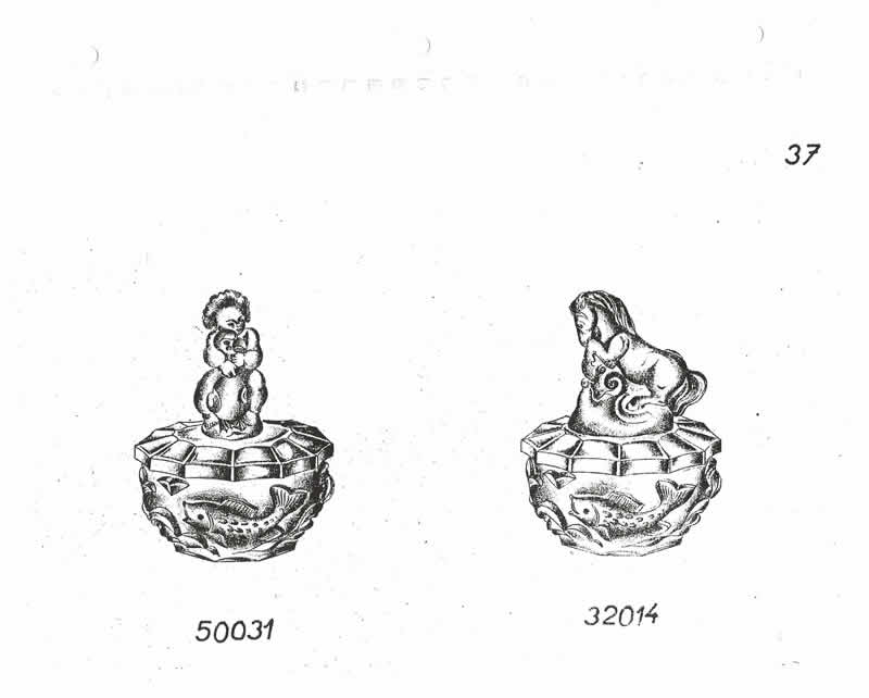 Glassexport Jablonecglass Glass Catalogue of Czechoslovakian Glass With Is Often Found With Forged Rene Lalique Signatures: Page 37