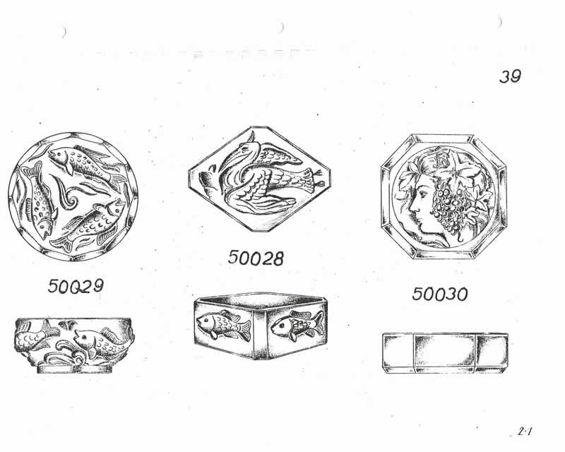 Glassexport Jablonecglass Glass Catalogue of Czechoslovakian Glass With Is Often Found With Forged Rene Lalique Signatures: Page 39