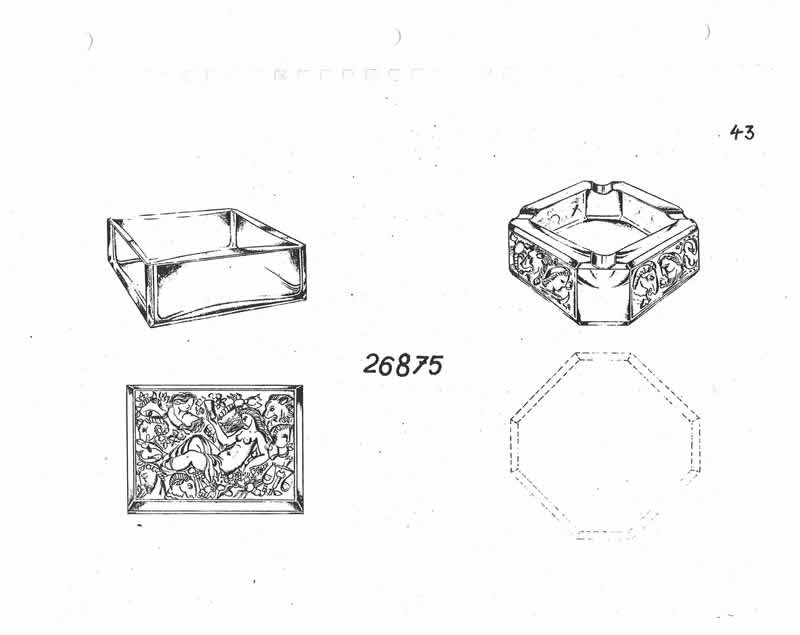 Glassexport Jablonecglass Glass Catalogue of Czechoslovakian Glass With Is Often Found With Forged Rene Lalique Signatures: Page 43