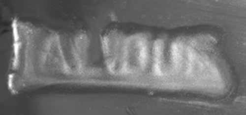 Rene Lalique Signature on a Fleurettes Perfume Bottle