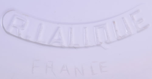 R. LALIQUE Molded And FRANCE Cut Signature On Underside Of A Primeveres Box