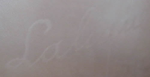 Rene Lalique Signature on a Quatre Groupes De Lezards Vase