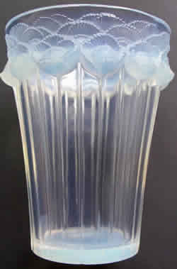 R Lalique Boutons D'Or Vase by Rene Lalique