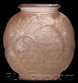 RLalique Tortue Alexandrite R. Lalique Vase by Rene Lalique