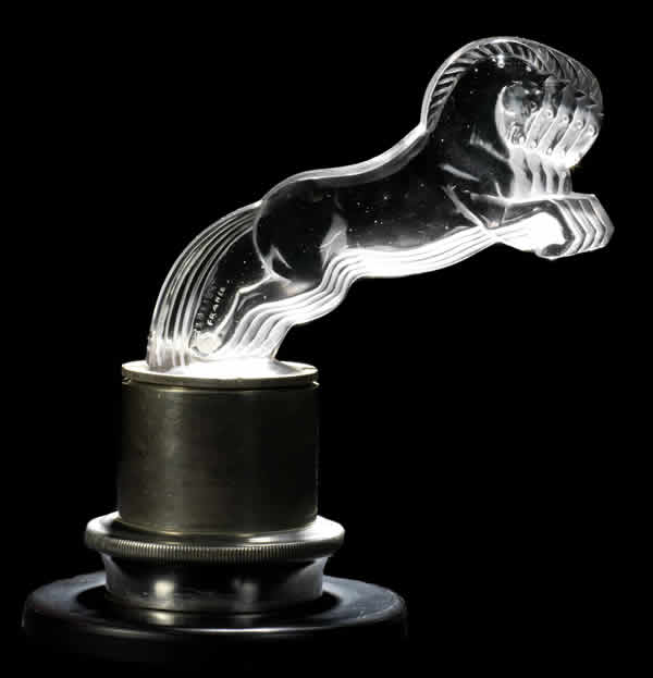 Rene Lalique Car Mascot 5 Horses