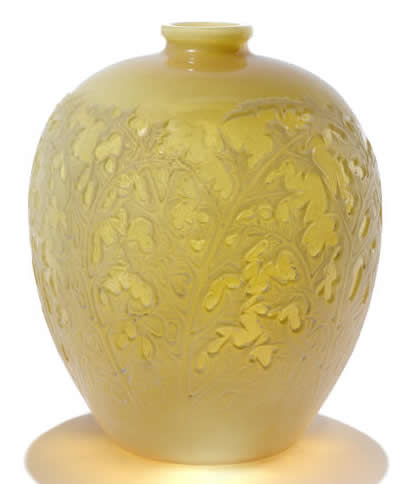 Rene Lalique Vase Acanthes