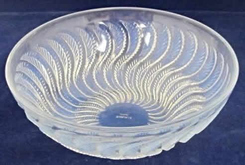 Rene Lalique Bowl Actinia