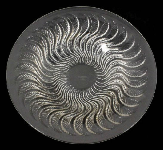 Rene Lalique Bowl Actinia