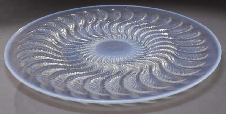 Rene Lalique Plate Actinia