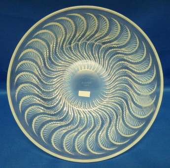 Rene Lalique Bowl Actinia
