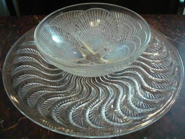 Rene Lalique Plate Actinia