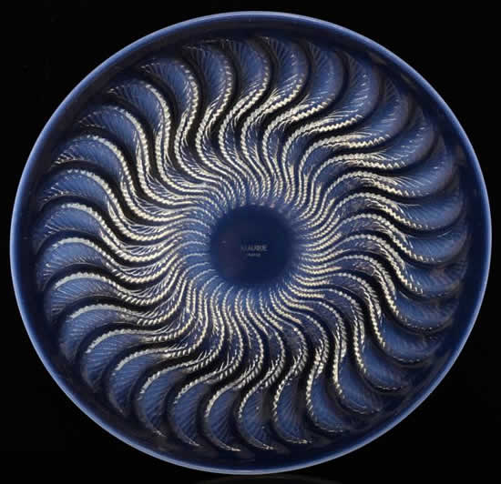 Rene Lalique Plate Actinia