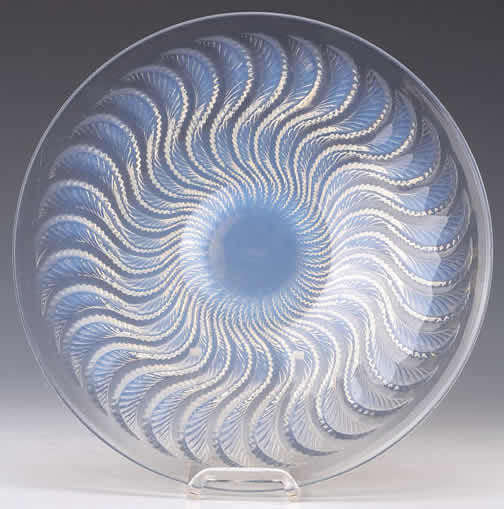 Rene Lalique Plate Actinia