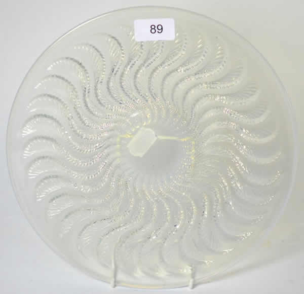 Rene Lalique Plate Actinia
