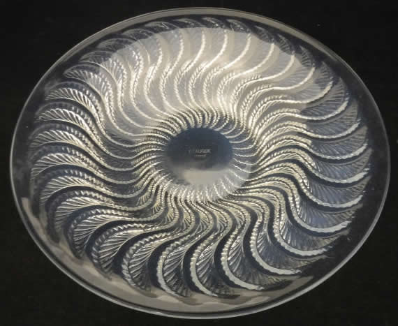 Rene Lalique Plate Actinia