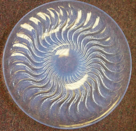 Rene Lalique Plate Actinia