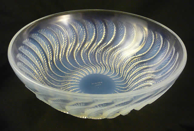 Rene Lalique Bowl Actinia