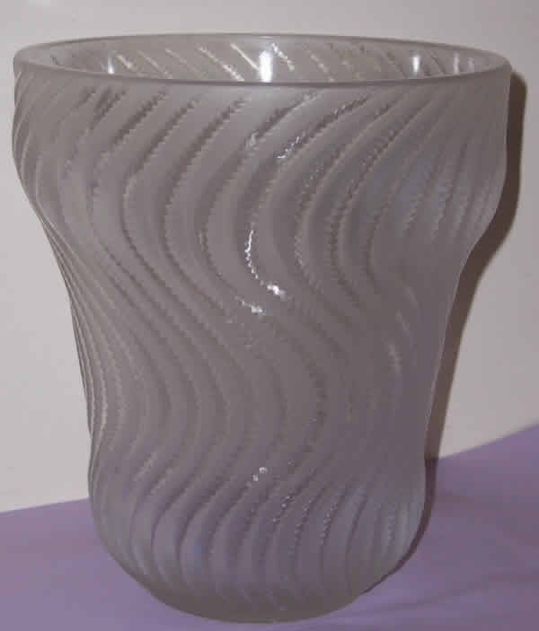 Rene Lalique Vase Actinia