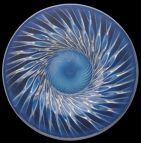 Rene Lalique Plate Algues