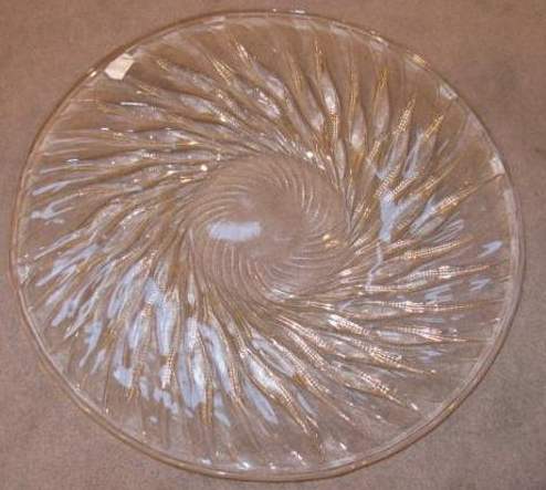 Rene Lalique Algues Plate