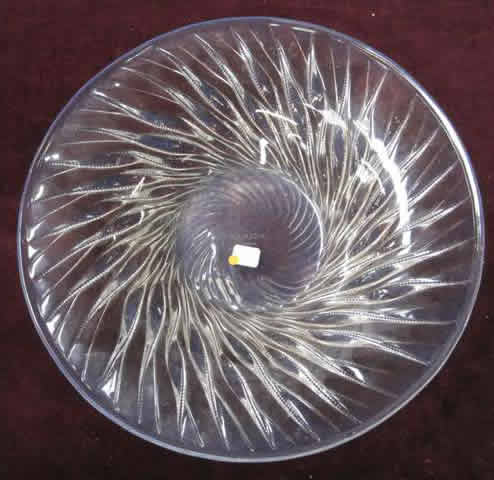 Rene Lalique Serving Bowl Algues