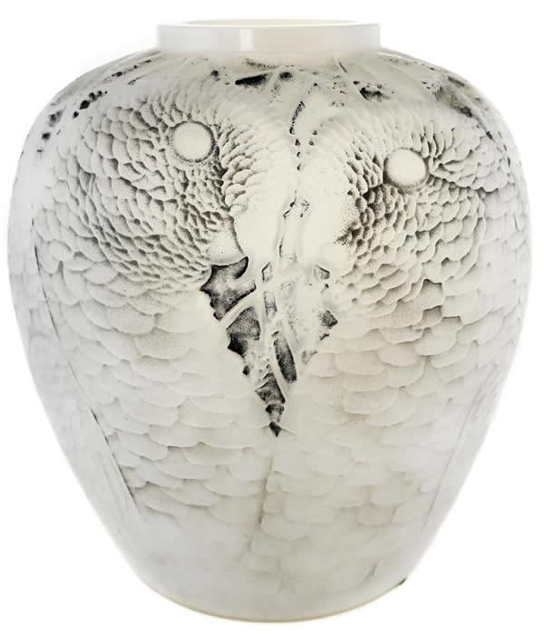 Rene Lalique Vase Alicante