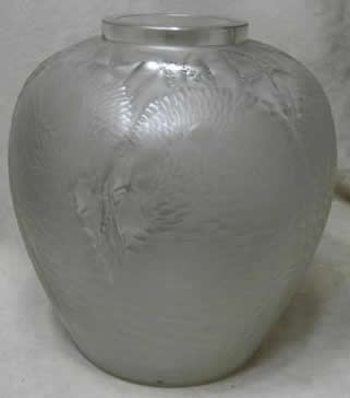 Rene Lalique Vase Alicante