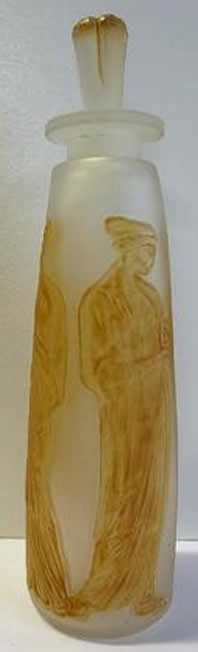 Rene Lalique Flacon Ambre Antique