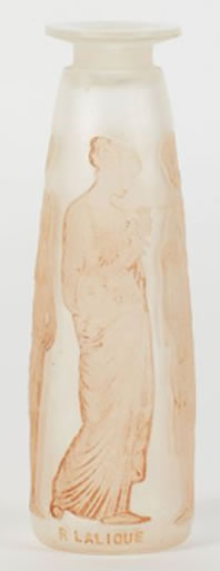 Rene Lalique Perfume Bottle Ambre Antique