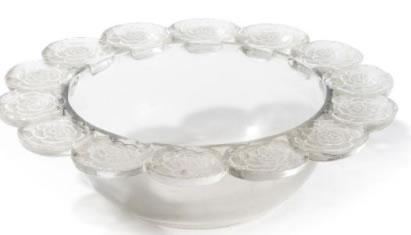 Rene Lalique Bowl Amentieres