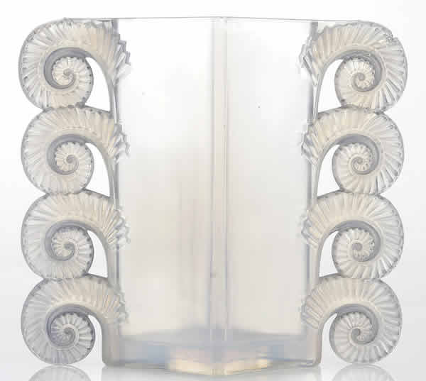 Rene Lalique Vase Amiens