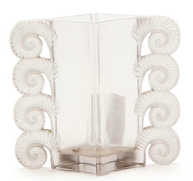 Rene Lalique Vase Amiens