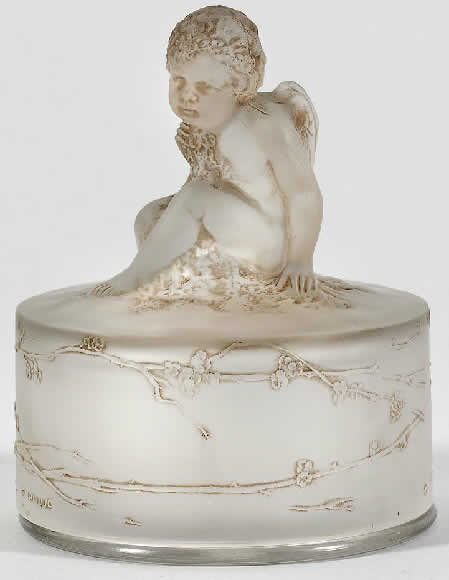 Rene Lalique Box Amour Assis