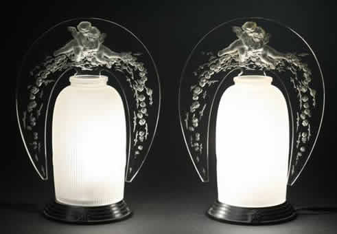 Rene Lalique Veilleuse Amours