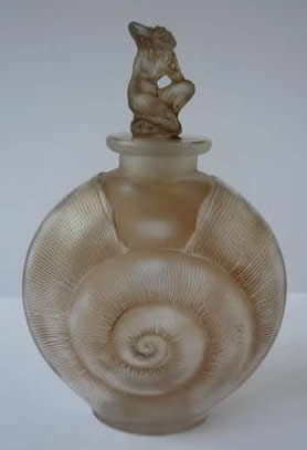 Rene Lalique Perfume Bottle Amphitrite