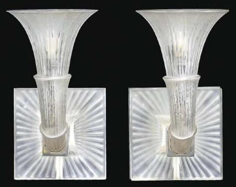 Rene Lalique Amsterdam-2 Sconce