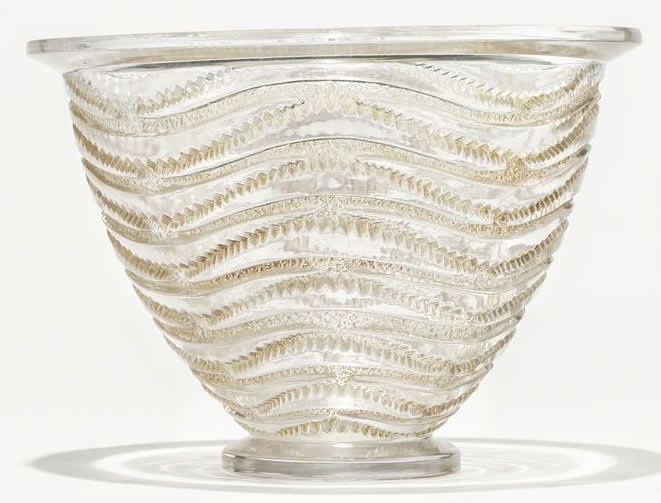 Rene Lalique Vase Annecy