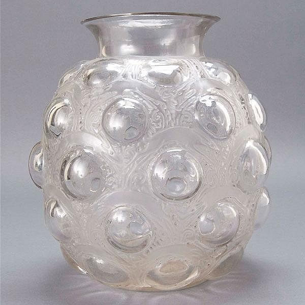 Rene Lalique Vase Antilopes