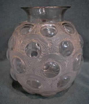 Rene Lalique Vase Antilopes